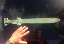 Rzymski miecz odkryty na „Wyspie Dębów”!