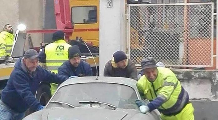 Super rzadka Alfa Romeo Giulietta SZ z 1962 roku sprzedana na aukcji!