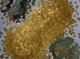 Największy skarb złotych monet rzymskich odkryty dotychczas w historii!