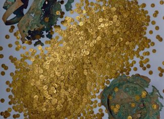 Największy skarb złotych monet rzymskich odkryty dotychczas w historii!