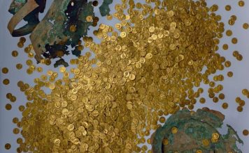 Największy skarb złotych monet rzymskich odkryty dotychczas w historii!