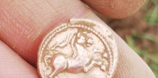 Śliczna złota celtycka moneta znaleziona przez poszukiwacza z Polski!