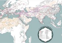 Bardzo dokładna mapa szlaków handlowych z XI i XII wieku