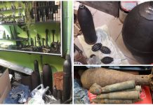 Poszukiwali z wykrywaczem – policja zabezpieczyła u nich amunicję i niewybuchy