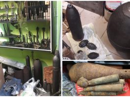 Poszukiwali z wykrywaczem – policja zabezpieczyła u nich amunicję i niewybuchy