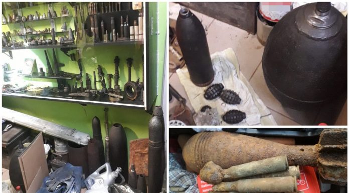 Poszukiwali z wykrywaczem – policja zabezpieczyła u nich amunicję i niewybuchy