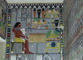 Otwarcie grobowca Khuwy liczącego 4,4 tys. lat, odkrytego ostatnio nieopodal Gizy (GALERIA + WIDEO)