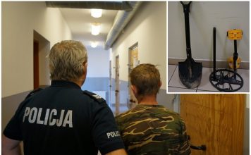 Nagonka trwa w najlepsze… aresztowano detektorystę na polu pod Raciborzem!