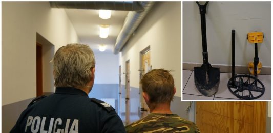Nagonka trwa w najlepsze… aresztowano detektorystę na polu pod Raciborzem!