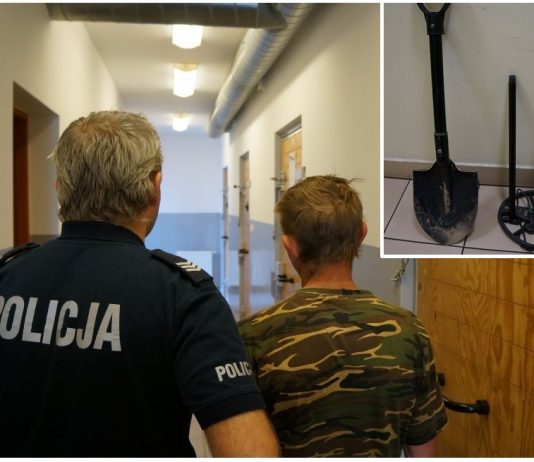Nagonka trwa w najlepsze… aresztowano detektorystę na polu pod Raciborzem!