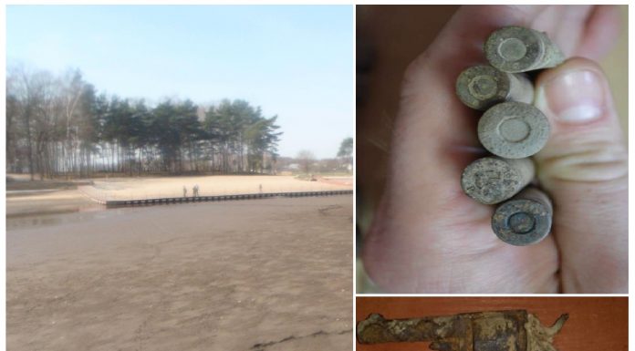 Trzech  poszukiwaczy zatrzymanych przez policję nad zalewem w Rawie Mazowieckiej