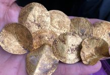 Ogromny skarb złotych i srebrnych monet z XIV wieku, w sumie ponad 1100 sztuk – odkryty w UK przez Polaka!! (GALERIA + FILM)