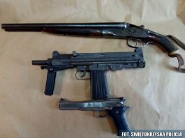 W trakcie porządkowania garażu po teściu znalazł – broń, amunicję i granat!