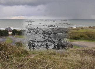 81 rocznica (D-Day) lądowania na plaży w Normandii