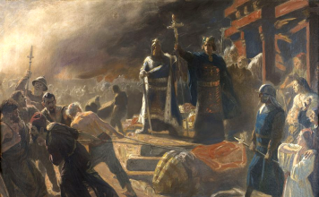 12 czerwca 1168 roku zniszczono wielką świątynie Świętowita w Arkonie