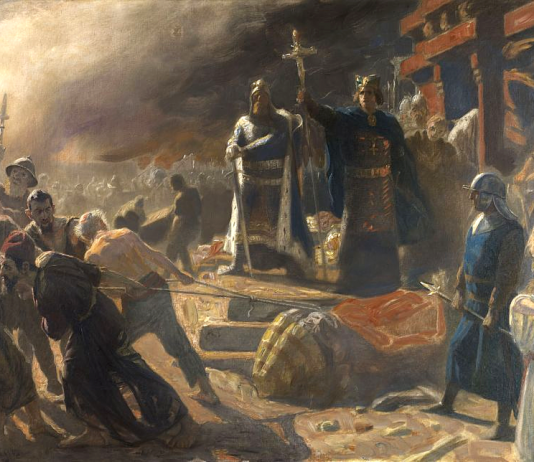 12 czerwca 1168 roku zniszczono wielką świątynie Świętowita w Arkonie