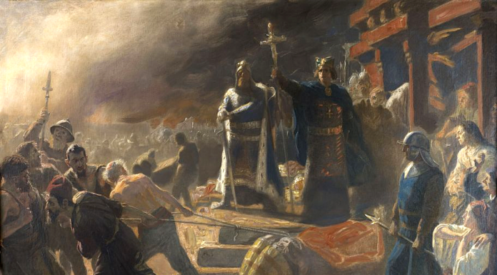 12 czerwca 1168 roku zniszczono wielką świątynie Świętowita w Arkonie