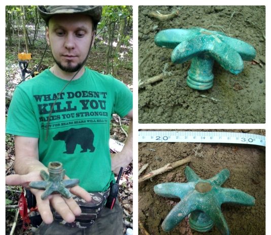 Poszukiwacz znalazł pod Duklą wyjątkową buławę „Inków” sprzed kilku tysięcy lat! Wywiad i galeria