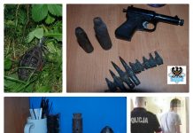 Próbowała zakopać przed blokiem granat… w domu kolekcja militariów z II Wojny Światowej