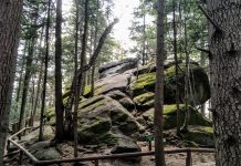 „Diabli Kamień” na podkarpackim Foluszu i legenda z nim związana (GALERIA)