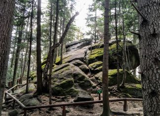 „Diabli Kamień” na podkarpackim Foluszu i legenda z nim związana (GALERIA)