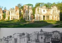 Ruiny pałacu Karskich we Włostowie – spotkanie z właścicielem! (GALERIA)