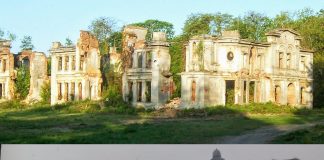 Ruiny pałacu Karskich we Włostowie – spotkanie z właścicielem! (GALERIA)