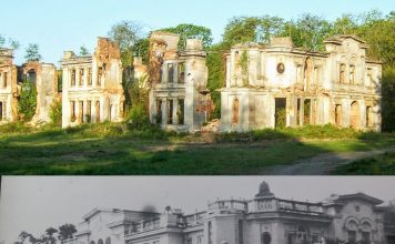 Ruiny pałacu Karskich we Włostowie – spotkanie z właścicielem! (GALERIA)