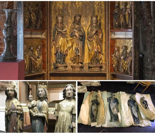 Tryptyk i rzeźby z XVI wieku – zaginęły w trakcie wojny, okazało się że były w muzeum…
