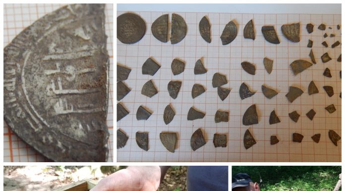 Skarb srebrnych monet sprzed ok. 1000 lat odkryty na terenie Gminy Kamień Pomorski (WYWIAD + GALERIA)