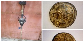 Kolejne przeszukanie u młodego hobbysty z wykrywaczem metali, znaleziono rzymską monetę…