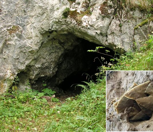 Groty do strzał sprzed 15 tys. lat znaleziono w Tatrzańskiej Jaskini nad Huczawą!