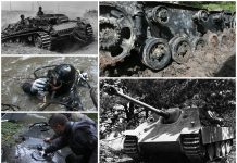 Elementy legendarnego czołgu „Jagdpanther” i StuG III wydobyte przez poszukiwaczy z Miłakówki (GALERIA + FILM)