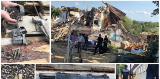 Depozyt broni i amunicji znaleziony przy rozbiórce byłego posterunku (GALERIA)