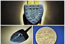 Średniowieczna rycerska pieczęć do laku znaleziona w Lubuskiem