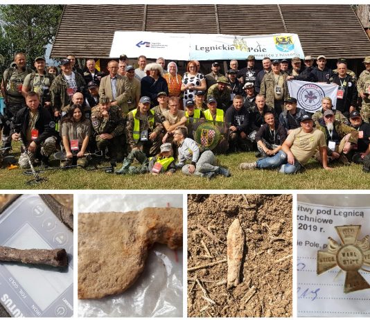 Poszukiwali wykrywaczami śladów Bitwy pod Legnicą z 1241 roku (GALERIA)