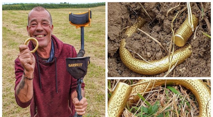 Niezwykły złoty skarb sprzed ponad 3 tys. lat znaleziony przez amatora!