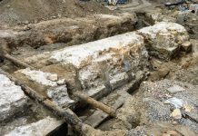 Pozostałości mostu Królewskiego z 1814 roku w Krakowie (GALERIA)