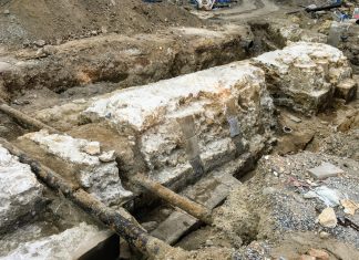 Pozostałości mostu Królewskiego z 1814 roku w Krakowie (GALERIA)