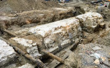 Pozostałości mostu Królewskiego z 1814 roku w Krakowie (GALERIA)