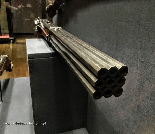 Jedyny na świecie 9-lufowy muszkiet skałkowy (GALERIA)