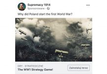 Niemiecka gra kłamliwie sugeruje że Polska rozpętała I Wojnę Światową…