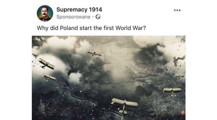 Niemiecka gra kłamliwie sugeruje że Polska rozpętała I Wojnę Światową…