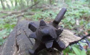 Tymczasem za wschodnią granicą… kiścień – średniowieczna broń znaleziona przez poszukiwacza!
