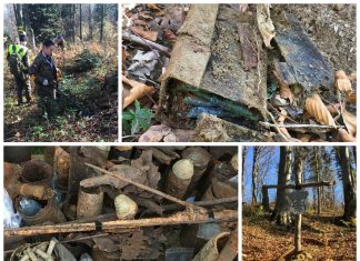 Poszukiwacze podążają tropem krwawej bitwy w Bieszczadach (GALERIA + FILM)