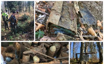 Poszukiwacze podążają tropem krwawej bitwy w Bieszczadach (GALERIA + FILM)