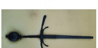 Znalazł rapier którego mógł nosić sam John Smith z „Pocahontas”