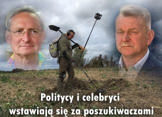 Politycy i celebryci stają w obronie detektorystów! (FILMY)