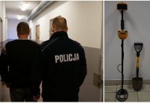 Kolejny wątpliwy sukces policji z Raciborza, znów zatrzymali poszukiwacza. Tym razem na jego własnym polu!