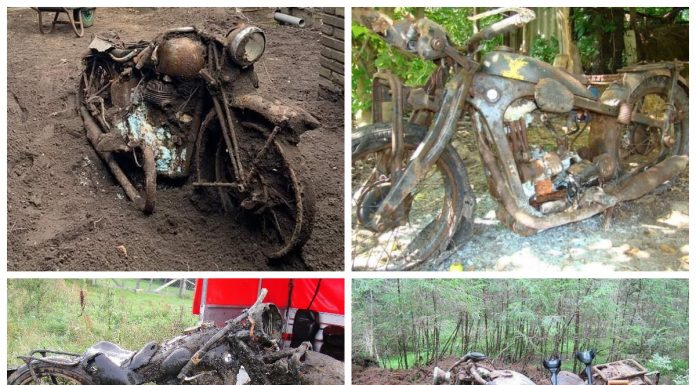 Z cyklu; wykop sobie motor… czyli galeria znalezionych motocykli!